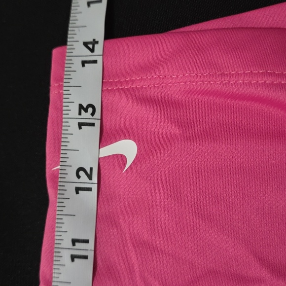 NWT Nike Dri-Fit Womens Athletic Shorts Pink Elastic/Drawstring Waist Pockets XL - Picture 8 of 8